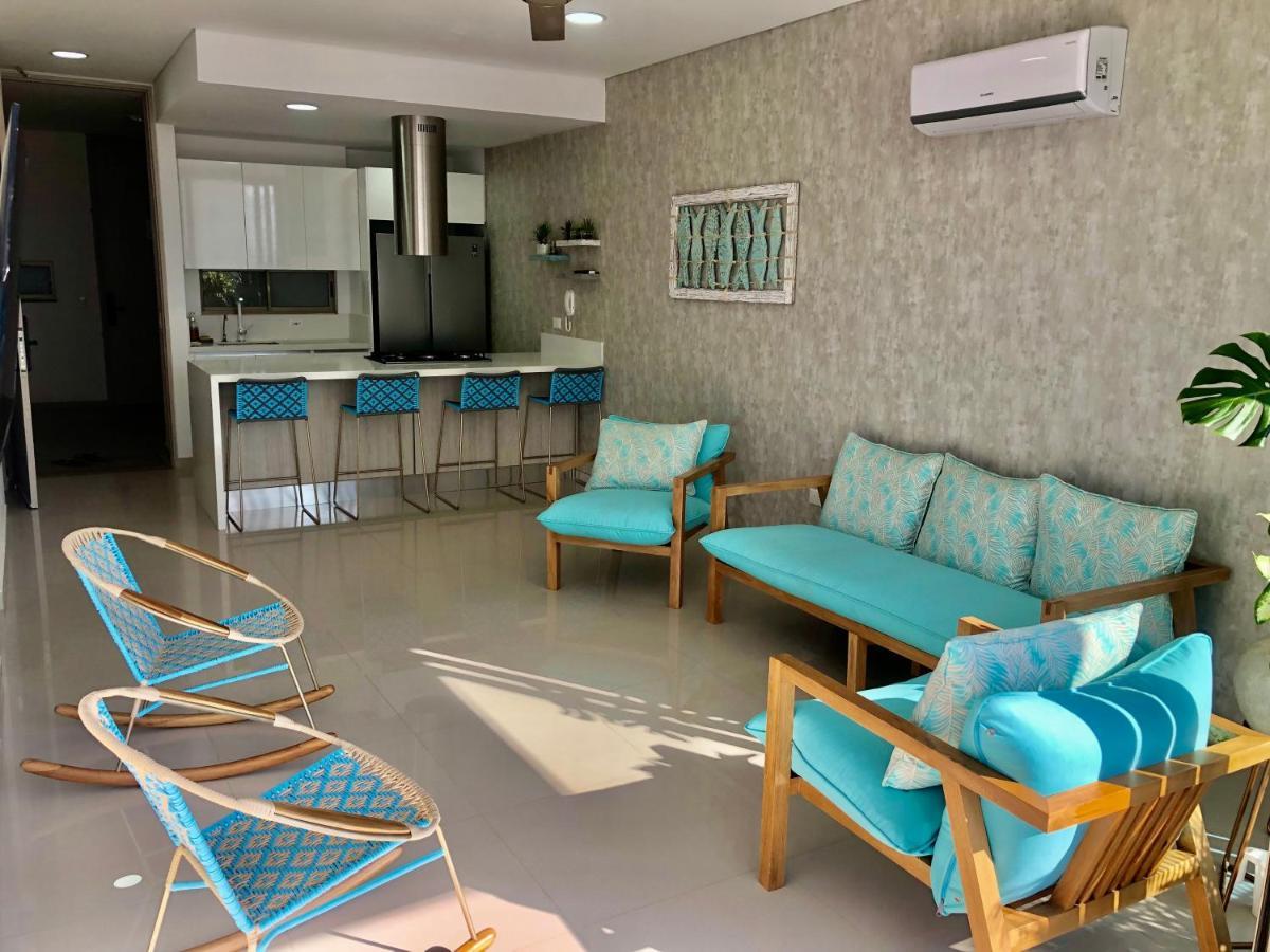 Samaria Club De Playa By Santa Marta Playa Resort, Preciosos Apartamentos En El Sector Exclusivo De Pozos Colorados المظهر الخارجي الصورة