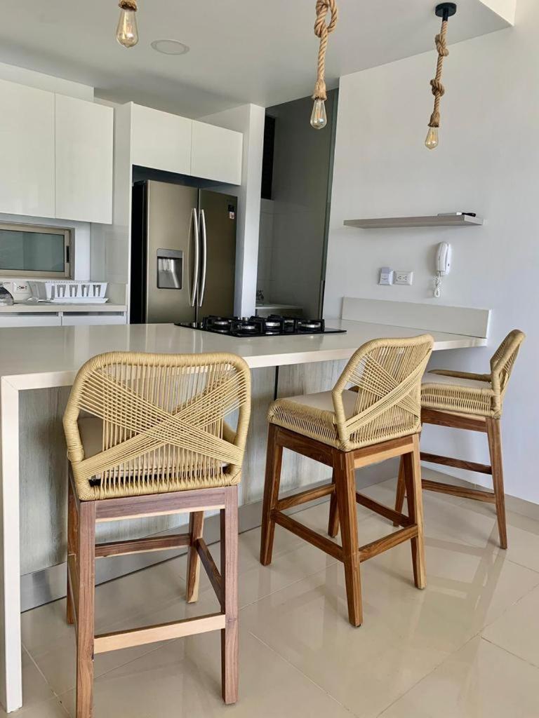 Samaria Club De Playa By Santa Marta Playa Resort, Preciosos Apartamentos En El Sector Exclusivo De Pozos Colorados المظهر الخارجي الصورة